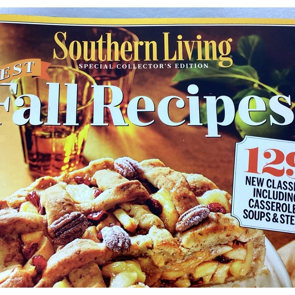 Southern Living Magazines Fall Thanksgiving Holidays Food Decor Home Mixed Lot